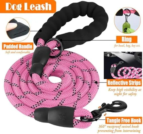 Training Kit for Dogs: LOBEVE No Pull Harness with Collar & Leash Set